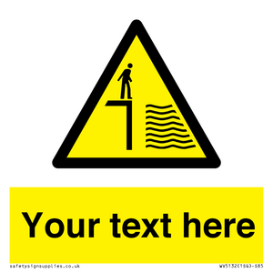 Custom Deep Water Sign